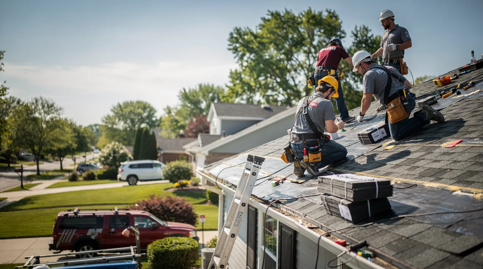 Roof Repair in Rock Island, IL around you